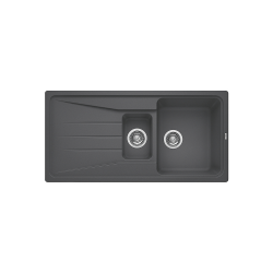 BLANCO SONA 6 S Silgranit PuraDur Szarość skały odwracalny 519853