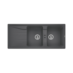 BLANCO SONA 8 S Silgranit PuraDur Szarość skały odwracalny