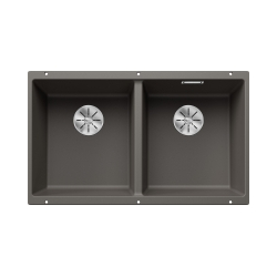 Komora podwieszana SUBLINE 350/350-U Silgranit wulkaniczny szary, InFino