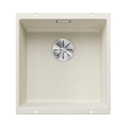 Komora podwieszana SUBLINE 400-U Silgranit delikatny biały, InFino 527166