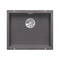 BLANCO SUBLINE 500-U Silgranit PuraDur Szarość skały, InFino 523433