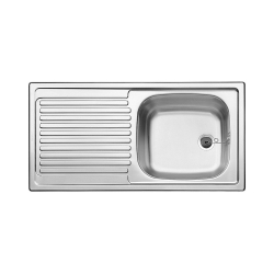 BLANCO TOP EES 8x4 Stal matowa odwracalny, bez przelewu (1 1/2)