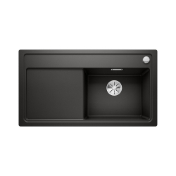BLANCO ZENAR 5 S Silgranit czarny prawa, korek auto., InFino 526046