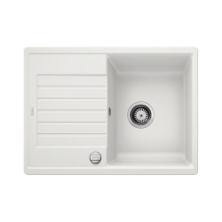 BLANCO ZIA 45 S Compact Silgranit PuraDur Biały odwracalny, korek auto.524715