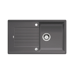 BLANCO ZIA 5 S Silgranit PuraDur Szarość skały odwracalny, korek auto.