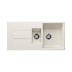 Zlewozmywak ZIA 6 S Silgranit delikatny biały odwracalny 527207