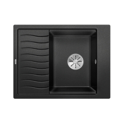 BLANCO ELON 45 S Silgranit PuraDur Antracyt odwracalny, InFino, kratka ociekowa 524824