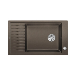 BLANCO ELON XL 8 S Silgranit PuraDur Kawowy odwracalny, korek auto., InFino, kratka ociekowa 524869