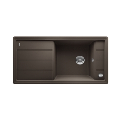 BLANCO FARON XL 6 S Silgranit PuraDur Kawowy odwracalny, korek auto., InFino