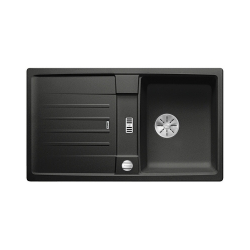 BLANCO LEXA 45 S Silgranit PuraDur Antracyt odwracalny, korek auto., InFino