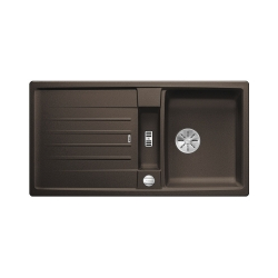 BLANCO LEXA 5 S Silgranit PuraDur Kawowy odwracalny, korek auto., InFino