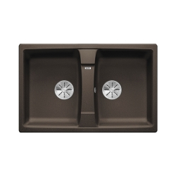 BLANCO LEXA 8 Silgranit PuraDur Kawowy odwracalny, InFino