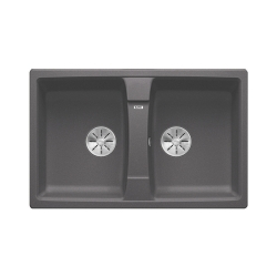 BLANCO LEXA 8 Silgranit PuraDur Szarość skały odwracalny, InFino