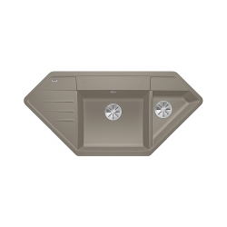 BLANCO LEXA 9 E Silgranit PuraDur Tartufo narożny, InFino