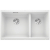 BLANCO SUBLINE 430/270-U Silgranit PuraDur Biały lewa, InFino 523155