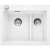 BLANCO PLEON 6 Split Silgranit PuraDur Biały lewa, korek auto., InFino 523700