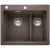 BLANCO PLEON 6 Split Silgranit PuraDur Kawowy lewa, korek auto., InFino 523705