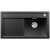 BLANCO ZENAR 5 S-F Silgranit PuraDur Antracyt prawa, korek auto., InFino, deska jesionowa