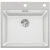 BLANCO SUBLINE 500-IF/A SteelFrame Silgranit PuraDur Biały, korek auto., InFino