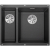 BLANCO SUBLINE 340/160-U Silgranit PuraDur Antracyt prawa, InFino 523558