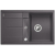BLANCO METRA 45 S-F Silgranit PuraDur Szarość skały odwracalny, korek auto.