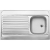 BLANCO R-ES 10x6 Stal matowa odwracalny, bez przelewu, nakładany (1 1/2)