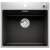BLANCO SUBLINE 500-IF/A SteelFrame Silgranit PuraDur Czarny, korek auto., InFino