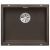 BLANCO SUBLINE 500-U Silgranit PuraDur Kawowy, InFino 523441