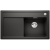 BLANCO ZENAR 45 S Silgranit czarny prawa, korek auto., InFino 526037