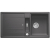 BLANCO LEXA 5 S Silgranit PuraDur Szarość skały odwracalny, korek auto., InFino