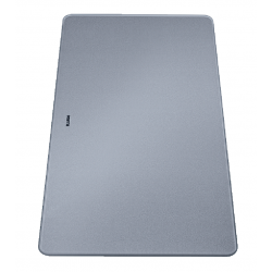 BLANCO Deska szklana srebrna, 435x240, [SUBLINE, MEVIT, ANDANO] 227697