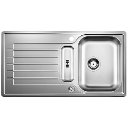 BLANCO ZIA 5 S Stal szczotkowana odwracalny, korek auto.