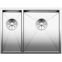 BLANCO ZEROX 340/180-IF Stal polerowana prawa, InFino