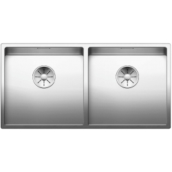 BLANCO CLARON 400/400-IF Stal polerowana, InFino