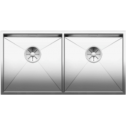 BLANCO ZEROX 400/400-U Stal polerowana, InFino