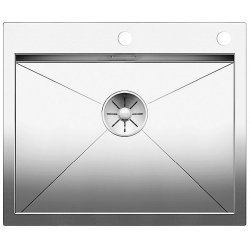 BLANCO ZEROX 550-IF/A Stal polerowana, korek auto., InFino, PushControl 521638