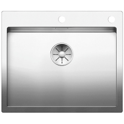 BLANCO CLARON 550-IF/A Stal polerowana, korek auto., InFino, PushControl