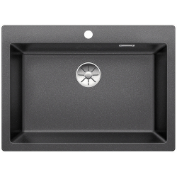 BLANCO PLEON 8 Silgranit PuraDur Antracyt, InFino 523043