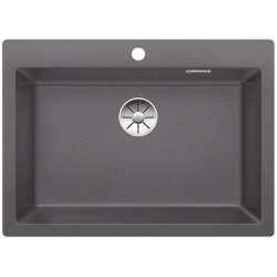 BLANCO PLEON 8 Silgranit PuraDur Szarość skały, InFino 523044