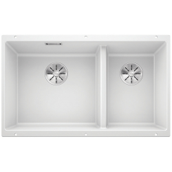 BLANCO SUBLINE 430/270-U Silgranit PuraDur Biały lewa, InFino 523155