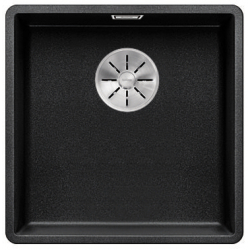 BLANCO SUBLINE 400-F Silgranit PuraDur Antracyt, InFino