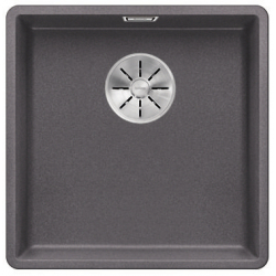 BLANCO SUBLINE 400-F Silgranit PuraDur Szarość skały, InFino