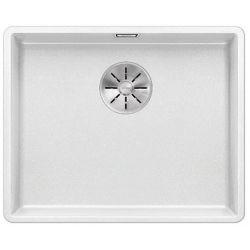 BLANCO SUBLINE 500-F Silgranit PuraDur Biały, InFino