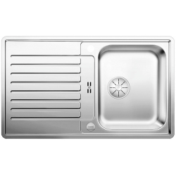 BLANCO CLASSIC Pro 45 S-IF Stal polerowana odwracalny, korek auto., InFino