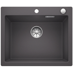 BLANCO PLEON 6 Silgranit PuraDur Szarość skały, korek auto., InFino 523687