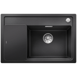 BLANCO ZENAR XL 6 S Compact Silgranit PuraDur Antracyt prawa, korek auto., InFino, deska szkło czarne
