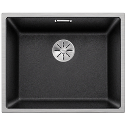 BLANCO SUBLINE 500-IF SteelFrame Silgranit PuraDur Antracyt, InFino 524107