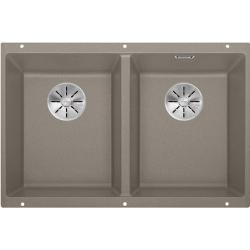 BLANCO SUBLINE 350/350-U Silgranit PuraDur Tartufo, InFino 523581