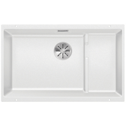 BLANCO SUBLINE 700-U Level Silgranit PuraDur Biały, InFino, koszyk stalowy 523456