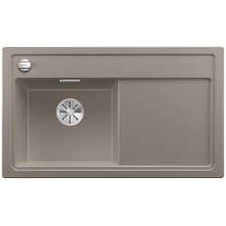 BLANCO ZENAR 45 S Silgranit PuraDur Tartufo lewa, korek auto., InFino 523859